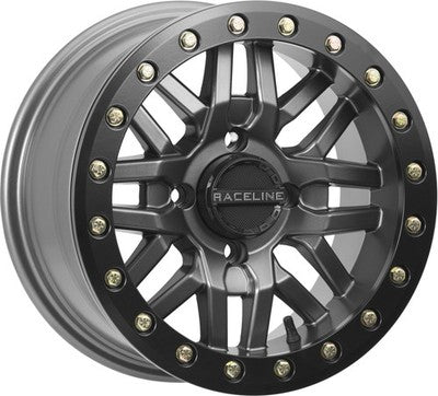 RACELINE Ryno Beadlock Wheels Gunmetal 4/156 15X7 5+2 A91G-57056-52