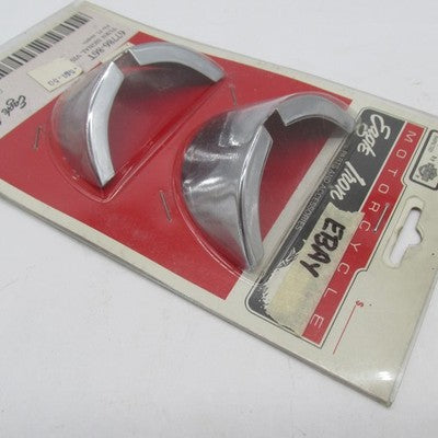 Eagle Iron Harley Davidson OEM NOS Chrome Turn Signal Lens Visors 6778