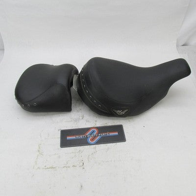 Harley OEM Sundowner Solo Seat Street Glide w/ Passenger Seat 97-01 51