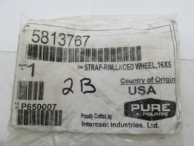 Polaris Genuine NOS OEM Laced Wheel Rim Strip Strap 16" 16X5 5813767