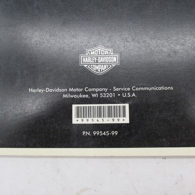 Harley-Davidson Official 1999 Police Models Parts Catalog Supplement 9
