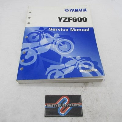 Yamaha OEM YZF600 Service Manual Factory Operator Guide LIT-11616-10-5