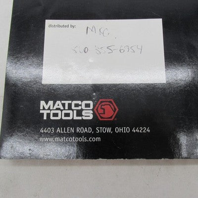 Matco Tools 2001-2002 Professional Hand Tools & Service Equipment Cata