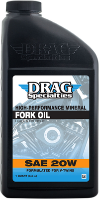 Drag Specialties High-Performance Mineral Fork Oil 1 qt 20wt Heavy 360