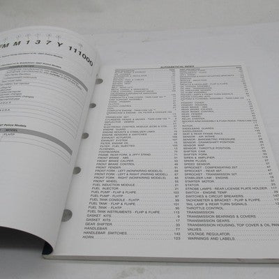 Harley-Davidson Official Factory 2007  FLT Police Models Parts Catalog