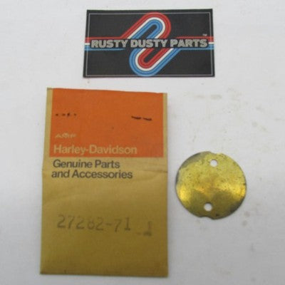 Harley-Davidson OEM NOS AMF Bendix Brass Throttle Plate 27282-71