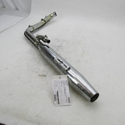 Harley Davidson OEM Chrome Right Hand Exhaust Muffler w/ Header Pipe 6