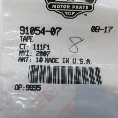 Lot of 12 Harley-Davidson OEM NOS Blue Tape 91054-07