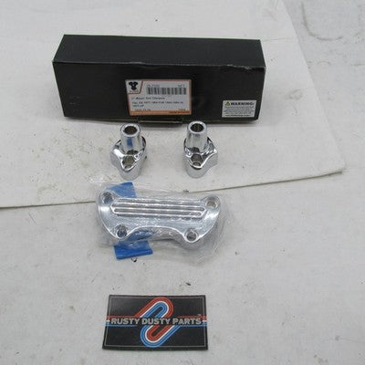 Set of V-Twin 1 ½" Chrome Handlebar Riser 1977-2002 Harley FXR Sports