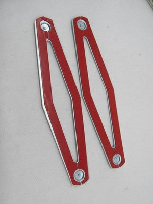 Harley Genuine NOS Gas Tank Badge Name Plate Mounting Brackets 61741-9