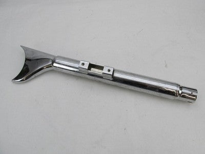 Harley Davidson Chrome 26" Long Fishtail Exhaust Muffler 1.75" OD