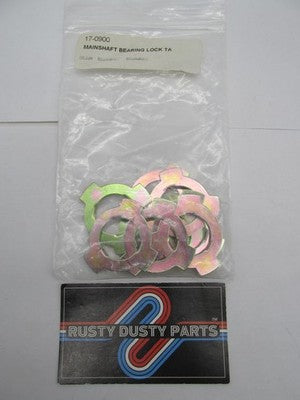 LOT of 9 V-Twin NOS Harley Mainshaft Bearing Lock Tab Washers 17-0900