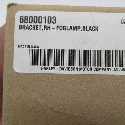 Harley Davidson Genuine NOS Foglamp Turn Signal Bracket Set RH 6800010