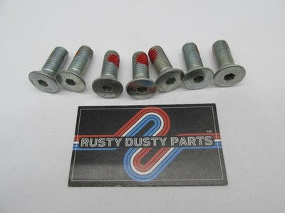 Lot of 7 Harley Davidson Genuine NOS Hex Socket Brake Rotor Bolts 1643