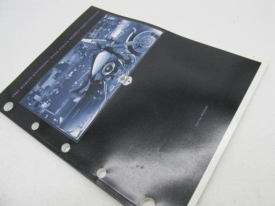 Harley Davidson Official Factory 2001 Dyna Police Models Parts Catalog