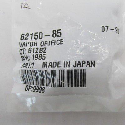 Harley-Davidson Genuine OEM NOS Vapor Valve Orifice 62150-85