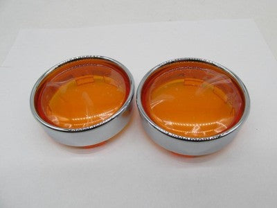 Harley Davidson Genuine NOS Bullet Turn Signal Trim Rings 69739-01