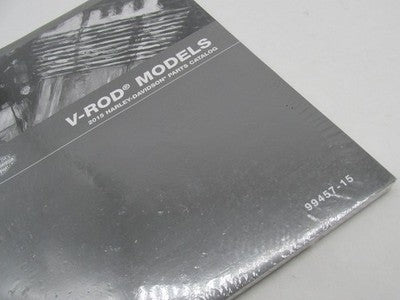 Harley Davidson Official Factory 2015 V-Rod Models Parts Catalog 99457