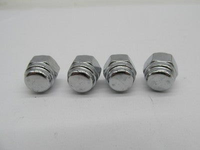 Lot of 4 Harley-Davidson NOS Flat Top Acorn Hex Nut Chrome 8062