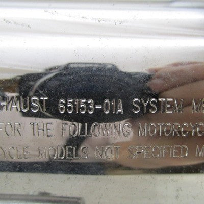 Harley Davidson OEM V-Rod VRSC Front Lower Muffler Chrome 65153-01A