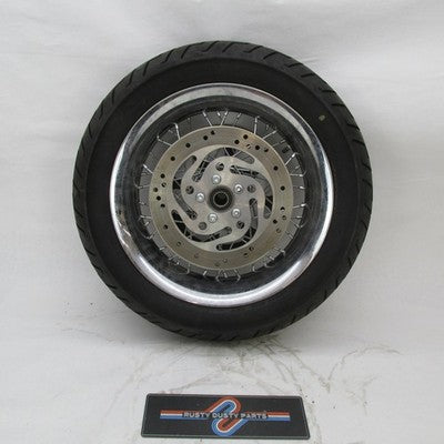 Harley OEM 06 Dyna Rear Smooth Laced 17x4.5" Wheel w/ Tire Rotor & 70T