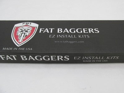 Fat Baggers NOS NIB 14" Chrome Handlebar Install Kit Touring 0662-0827