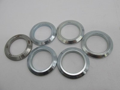 SET of 6 V-Twin NOS Harley Clutch Hub Replacement Sleeves, Silver  18-