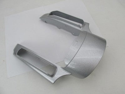 Harley Genuine NOS Rear Fender Fascia Land Shark Mercury Silver 595002