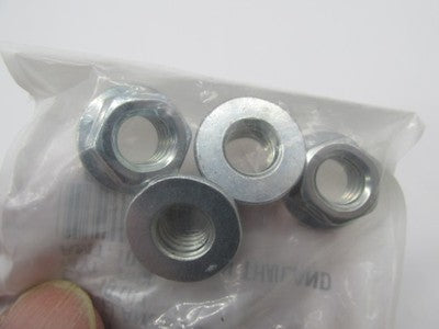 Lot of 4 Harley-Davidson OEM NOS 3/8"-16 Flange Locking Nuts 7601