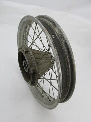Vintage Maico Enduro Akront Wheel Rim with Concical Hub and Spokes