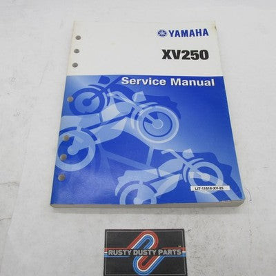 Yamaha XV250 Service Manual Operator Guide LIT-11616-XV-25 LIT-11616-0