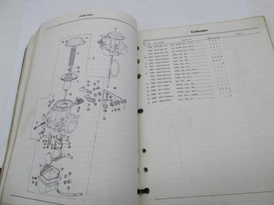 Honda Official Factory 1972 CL350 K4 Parts Catalog Manual Book