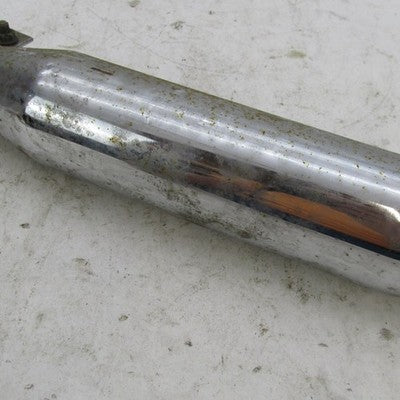 Vintage Harley Davidson OEM Front Chrome Softail Tapered Muffler 65247
