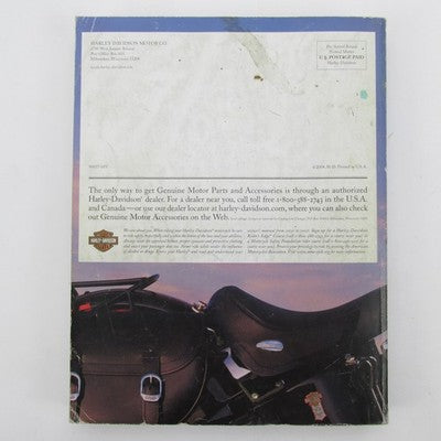 Harley-Davidson 2005 Genuine Motor Accessories and Parts Catalog 99557