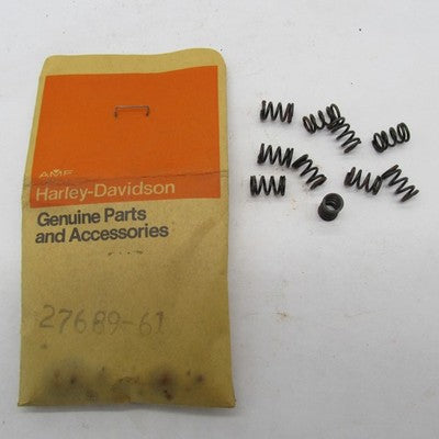 Lot of 10 Harley Davidson Genuine NOS Idle Mixture Screw Spring 27689-