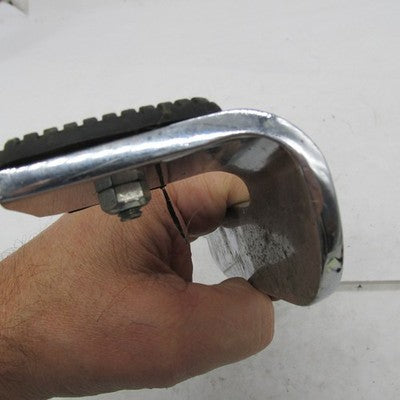 Harley Davidson OEM Chrome Rear Brake Pedal Lever w Pad Softail Deuce