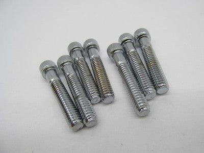 LOT of 7 NOS Harley 1/4"-20 x 1-1/2" Chrome Socket Head Screw 94316-91