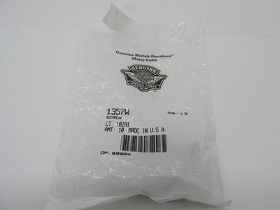 Lot of 9 Harley Genuine OEM NOS 1/4"-20 x 1" Pozidriv CTSK Machine Scr