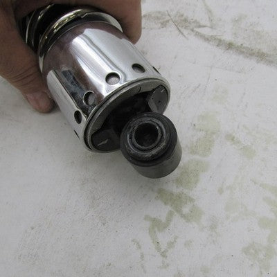 Progressive Suspension 12" Harley Dyna 412 Rear Shocks Chrome 1436 230