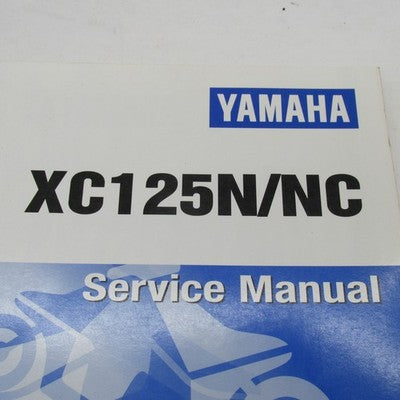 Yamaha 1985/1985 XC125N NC Service Manual LIT-11616-04-16