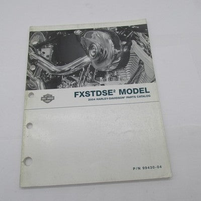 Harley-Davidson Official 2004 CVO Softail Deuce XSTDSE2 Parts Catalog