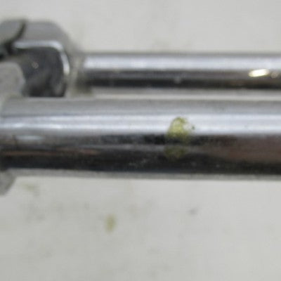 Harley Chrome Flat Tracker T-Bar 27" Spread Handlebars w/ 6" Risers &