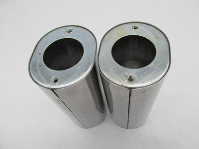 Pair of Harley-Davidson Genuine Stock Softail Fatboy Cowbells Fork Covers