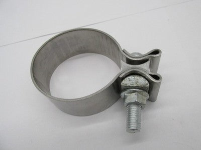 Totalflow Motorcycle Single Bolt Exhaust Muffler Clamp Band 2.5" 2-1/2