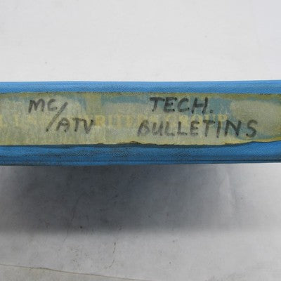 Vintage 1998-2000 Yamaha YZF-R1 YZF-R6 Motorcycle Tech Service Bulleti