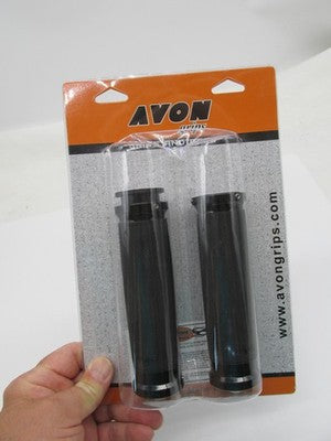 Avon Grips Black Custom Contour Grips for Indian IN-TO-CC-86-AN 0630-2