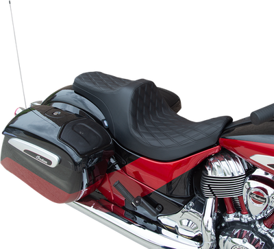 Drag Specialties Forward Positioned Predator III Seat Double Diamond 0