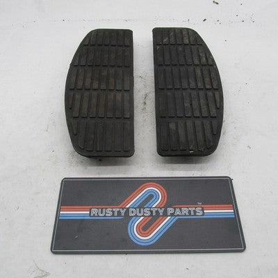 Pair of Harley OEM 91-05 Softail Touring Rider Floorboard Insert Pads