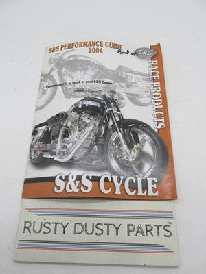 S&S Cycle 2004 Performance Guide Race Products Catalog