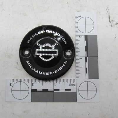 Harley Davidson Genuine M8 Timer Cover Insert Touring Softail Blk w Ha